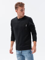 Men's sweatshirt B1355 - black