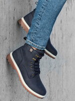 Men's winter shoes trappers T314 - navy