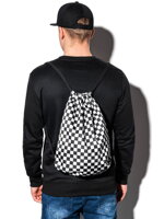Men's backpack A269 - black/white