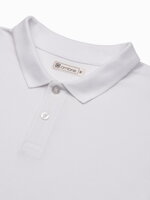 Men's plain longsleeve L132 - white