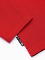 Men's plain longsleeve L138 - red