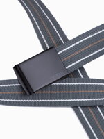 Men's sackcloth belt - grey A648