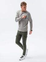 Men's sweatshirt B1355 - grey