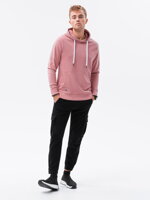 Men's hooded sweatshirt B1147 - pink