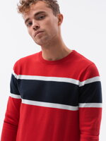 Men's sweater E190 - red