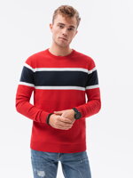 Men's sweater E190 - red