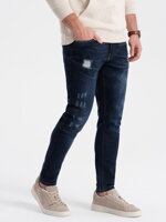 Men's jeans SKINNY FIT - dark blue P1060