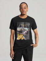 Men's printed T-shirt JACKALSS C S1820 - black