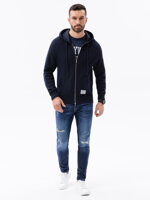 Men's sweater - navy E186