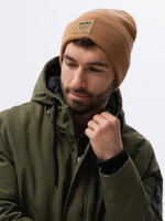 Men's hat H103 - light yellow