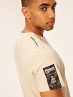 Men's printed T-shirt DKR V 0422 S1832 - beige