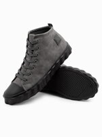 Men's ankle shoes T374- grey