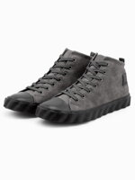 Men's ankle shoes T374- grey