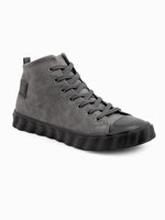 Men's ankle shoes T374- grey