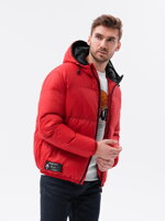 Men's winter jacket  C533 - red