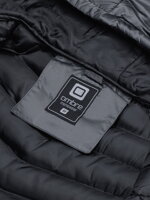 Men's mid-season quilted jacket C368 - grey