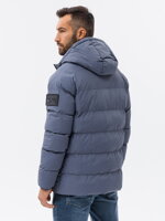Men's winter jacket C502 - jeans