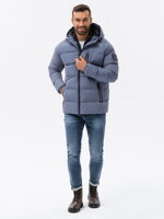 Men's winter jacket C502 - jeans