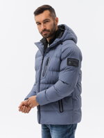 Men's winter jacket C502 - jeans