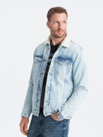 Men's mid-season jacket C523 - jeans