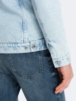 Men's mid-season jacket C523 - jeans