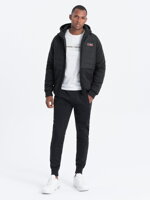 Men's mid-season jacket - V1 black C601