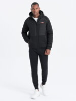 Men's mid-season jacket - V1 black C601