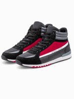 Men's casual sneakers T358 - black