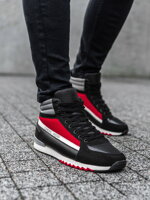 Men's casual sneakers T358 - black