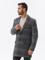 Men's coat C431 - black