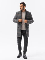 Men's coat C431 - black