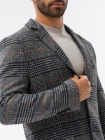 Men's coat C431 - black