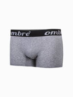 Pánske boxerky Ombre U06 - šedá farba trojbalenie