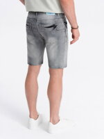 Men's denim shorts - grey W310