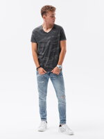 Men's t-shirt - grey-camo S1624