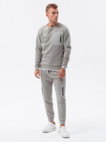 Men's set sweatshirt + pants - grey Z53