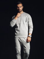 Men's set sweatshirt + pants - grey Z53