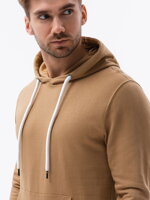 Men's hooded sweatshirt B1147 - brown