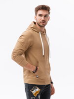 Men's hooded sweatshirt B1147 - brown