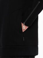 Men's hooded sweatshirt London B1362- black