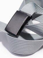 Men's sackcloth belt A376 - grey