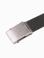 Men's sackcloth belt A029 - dark grey