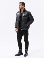 Men's winter jacket - V2 black C546