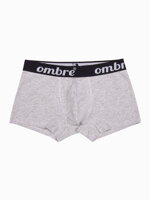 Men's underpants - grey-blackU284