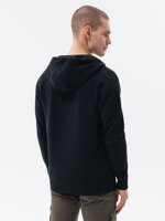 Men's zip-up sweatshirt B1157 - black
