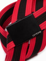 Men's sackcloth belt A377 - red