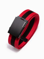 Men's sackcloth belt A377 - red