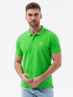 Set of men's pique knit polo shirts 3-pack - mix V12 Z28