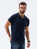 Set of men's pique knit polo shirts 3-pack - mix V12 Z28