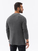 Men's sweater E193 - dark grey